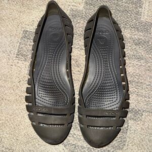 CROCS Women's Black Flats